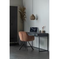 Woood Silas bureau essen blacknight 140x44 cm