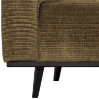 Woood Statement 3-zits 230cm brede platte rib