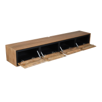 Starfurn Zwevend tv-meubel RichWood 240 cm - naturel