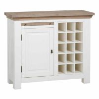 Tower Living Parma wijnkast - 104 cm - wit