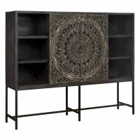 Tower Living Casina opbergkast - 200 cm - zwart