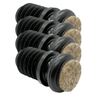 Viltglijder holle poot 14mm | set van 4 van Oranje Furniture Care