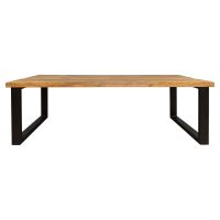 Starfurn Rechthoekige eettafel Denver - 240 cm - naturel - U-poot