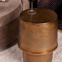 Starfurn Ronde bijzettafel Glamor - ø30 cm - goud