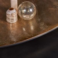 Starfurn Organische salontafels Jarrel - set van 2 - goud