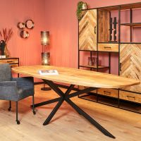 Starfurn Deens ovale eettafel Elegance - 240 cm