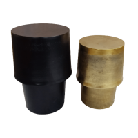 Starfurn Ronde bijzettafel Kacy - ø36 cm - zwart