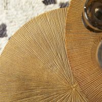 Starfurn Ronde bijzettafels Ryas - set van 3 - goud