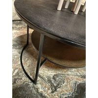 Starfurn Ronde salontafel Lecia - ø80 cm - zwart