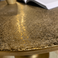 Starfurn Ronde salontafel Amara - ø45 cm - antiek goud