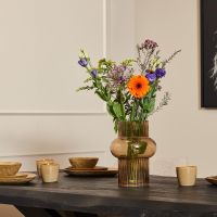 Starfurn Rechthoekige boomstamtafel Boston - 180 cm - zwart