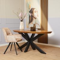 Starfurn Eettafel Brandy 180 cm ovaal