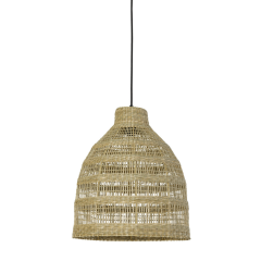 Sagar hanglamp Ø38x43 cm - zeegras/naturel