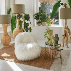 Ivaro vloerkleed 280x160 cm - naturel