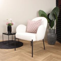 Elza fauteuil boucle