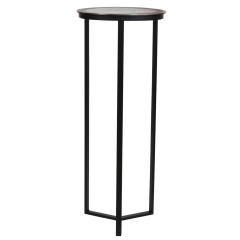 Retiro zuil Ø40x101 cm antiek koper/zwart van het woonmerk Light&Living