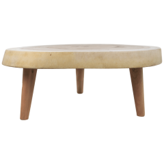 Sinor ronde salontafel ø80x45 munggur naturel