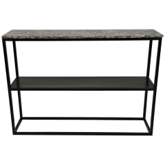 Marseille sidetable 120x32x85 marmer bruin