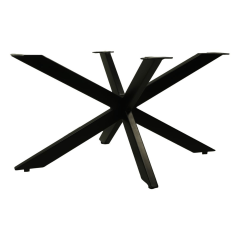 Oakland onderstel 3D 80x50x40 cm metaal zwart