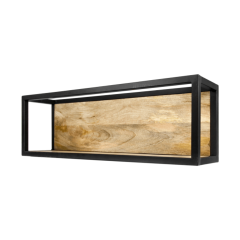 Levels wandbox 75x25 naturel/zwart