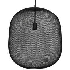 Reilley hanglamp Ø50x56 cm mat zwart