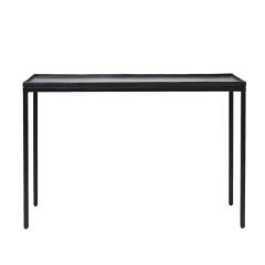 Kendra sidetable 121x35x80 cm mat zwart van het woonmerk Light&Living