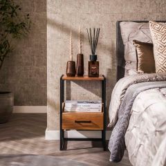 Carter nachtkastje - acaciahout - 1L - naturel