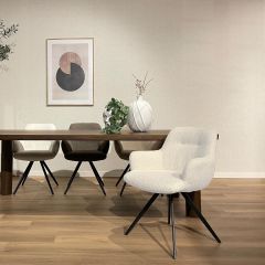 Doreen eetkamerstoel - boucle