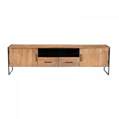 Elin tv-meubel 180 cm mangohout - naturel