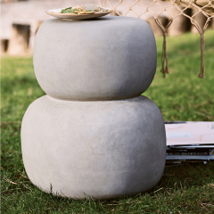 Oda bijzettafel betonlook groen/grijs