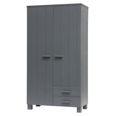 Dennis kast met laden grenen 202 cm