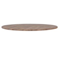 Tablo tafelblad eiken grijze olie rond 120 cm
