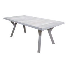 Uittrektafel Castilla Pardo 204/264x102 cm - beige