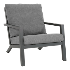 Loungestoel Down Town - grijs