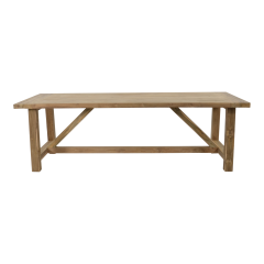 Tuintafel Castle recycled teak 240x100 cm - naturel
