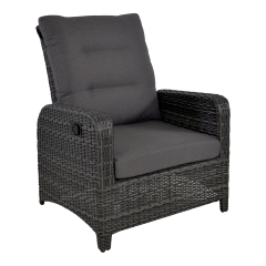 Loungestoel Soho Forte - antraciet