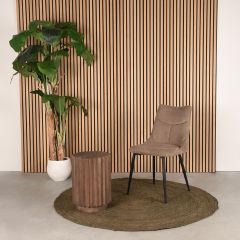 Novan bijzettafel mangohout