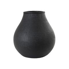 Musina vaas ø50x55 cm - zwart