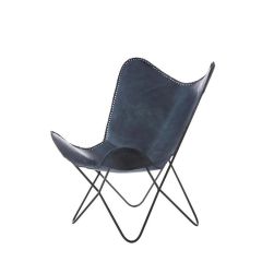 Butterfly eetkamerstoel leer