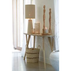 Quenza sidetable mangohout - naturel