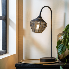 Alvaro tafellamp metaal van het woonmerk Light & Living