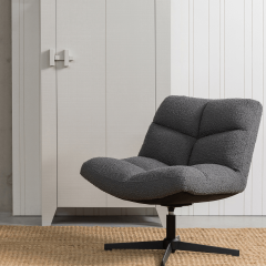 Vinny draaifauteuil bouclé