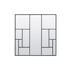 Refar spiegel ø120 cm - mat zwart