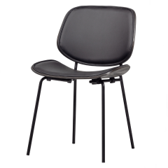 Close In eetkamerstoel kunstleer zwart van het woonmerk BePureHome