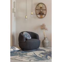 Draaifauteuil Woolly Schapenvacht Groen