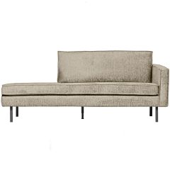 Rodeo daybed rechts structure velvet