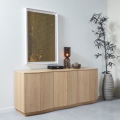 Zuma dressoir 200 cm eiken - naturel