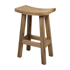 Osaka barkruk munggurhout 75 cm naturel van het woonmerk HSM Collection