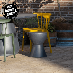 Kruk Dover Betonlook Antraciet 45xØ35 cm