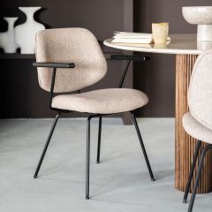 Eetkamerstoel Lynn met armleunig